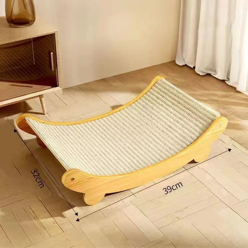 Scratch & Snooze : lit griffoir multifonctionnel pour chat