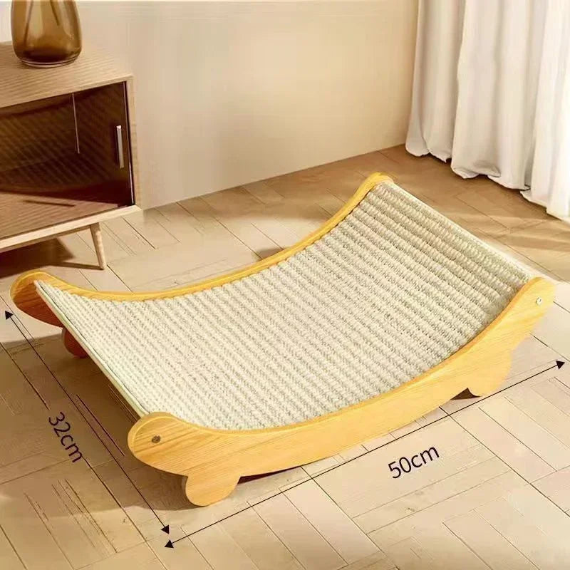 Scratch & Snooze : lit griffoir multifonctionnel pour chat